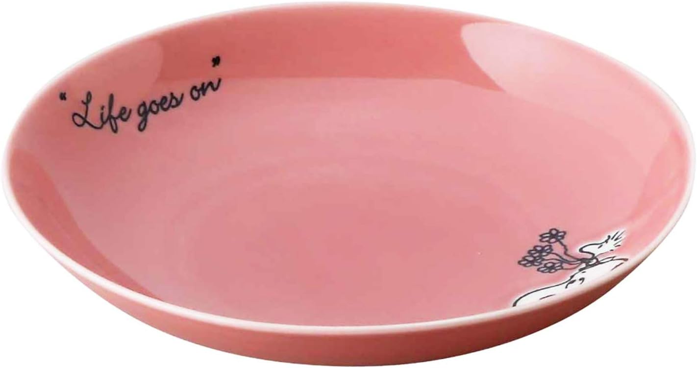 山加商店 Peanuts SN610-184 Season Pasta Plates, Set of 4