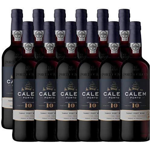 Vino de Oporto Calem 10 años - Vino Fortificado- 12 Botellas