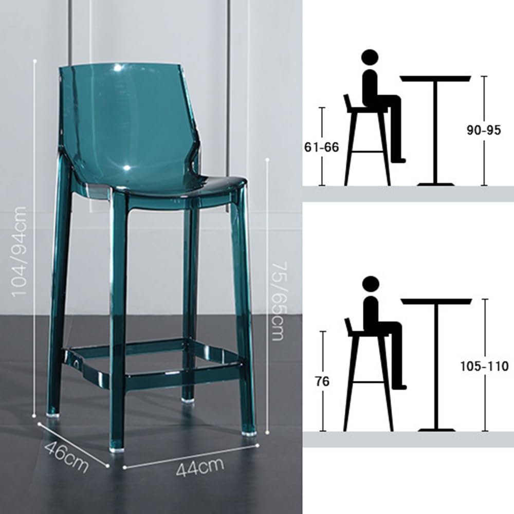 Amazon｜OUKEJNM 66.0 cm 76.2 cm モダン アクリル カウンター ハイト