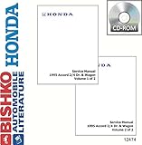bishko automotive literature Shop Service Repair Manual CD Engine OEM for 1995 Honda Accord 2/4 Dr. & Wagon