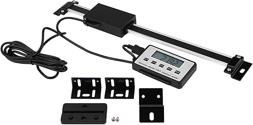 DRO, Ozgkee Wixey Planer - Kit de lectura digital de escala lineal digital precisa de 7.874in, kit de lectura LCD para fresadoras, tornos y lectura