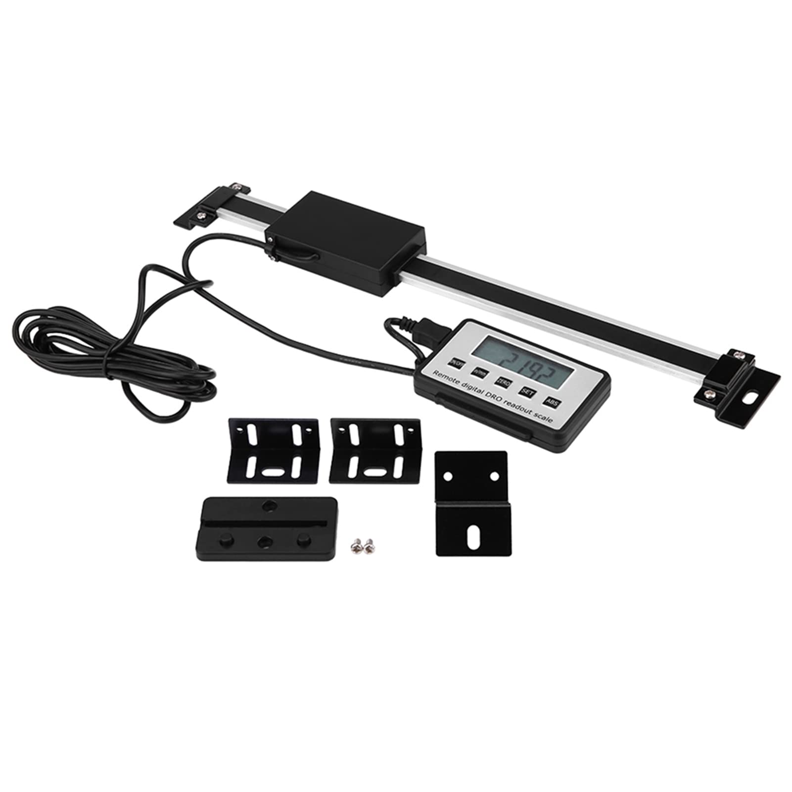0-200mm Kit de lectura LCD de escala lineal digital precisa para fresadoras latas velocidad rápida de /s