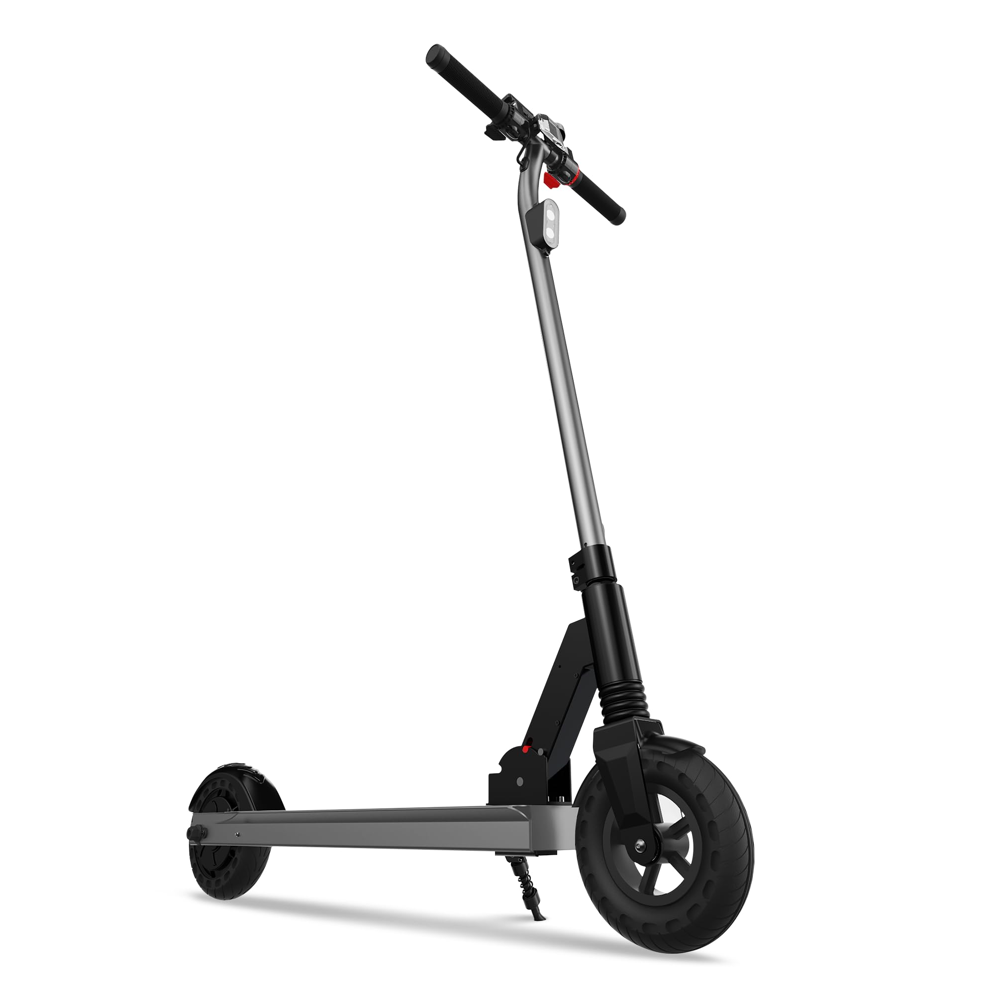 Patinete Eléctrico, Motor 500W, Patinete Plegable 8'', Velocidad Máx. 25 km/h, Autonomía 12-15 km, Pantalla LED, para Niños, Adolescentes y Adultos