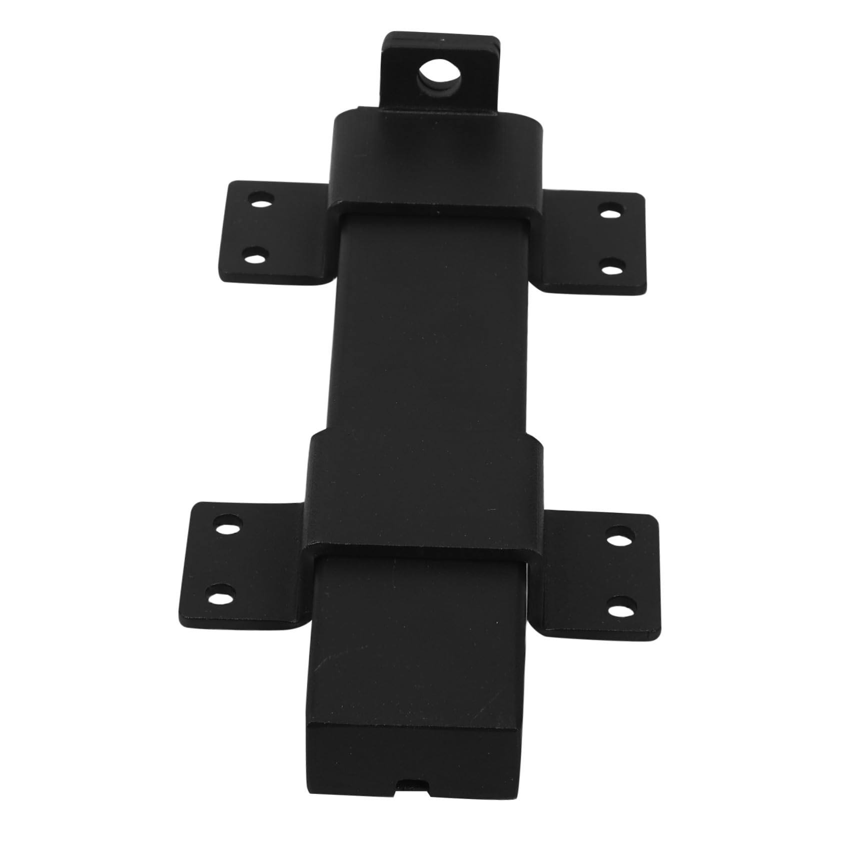 SHINEOFI Chiusura della porta pesante rinforzo domestico chiusura scorrevole sicurezza Licevolvello delle porte chiavistello del cancello Shed Latch Nero