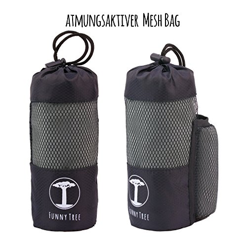 Funny Tree® Asciugamano da viaggio in microfibra