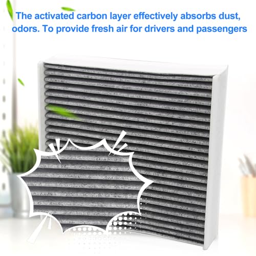 Image of Cabin Air Filter With Activated Carbon,For Ford 2015-2026 F150 2017-2026 F250 F350 F450 F550 Super Duty Expedition F-150 Lightning,For Lincoln 2018-2024 Navigator,For CF12150