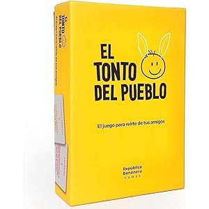 El Tonto del Pueblo – Juegos de Mesa – El Juego de Mesa para reírte de Tus Amigos – Cartas pizarras y rotuladores
