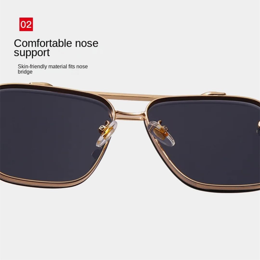 Gafas de sol vintage degradadas para hombre y mujer, lujo, moda masculina, protección UV400