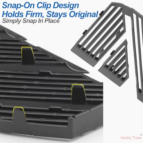 Image of Automotive Front Grill Mesh Protector for BMW X3 2025-2026 | Front Grille Tricolour Inserts 3 pcs, Radiator Cover for Grill