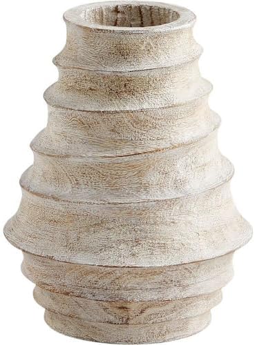 Cyan Design 10724 Giorgio Vase Whitewashed