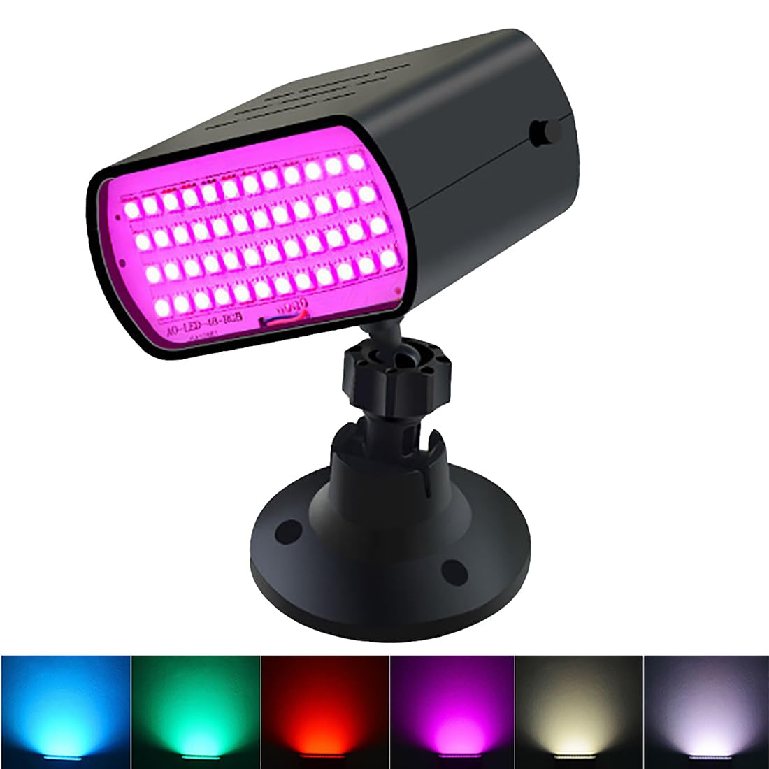 Mini lumières stroboscopiques LED et projecteur disco portable pour soirée