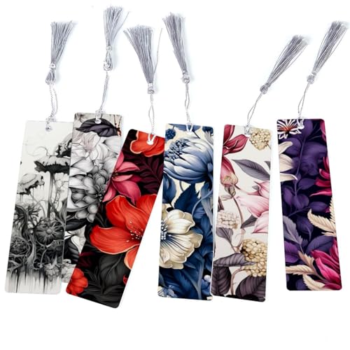 Marque-pages fleurs pour ne plus jamais perdre votre page de lecture