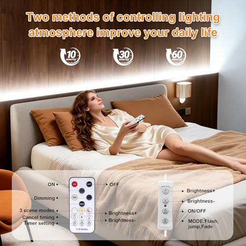 Tira Led COB 5m 6000K Blanco Frío Dimable con Control miniatura 3