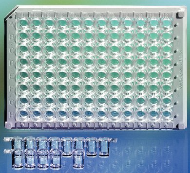 Thermo Scientific Standard Module Plate Solid Black, 380µL/330µL Working Volume (Box of 50)