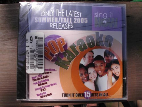 Sing It Now Pop Hits Summer/Fall 2005 Karaoke CDG [Audio CD]