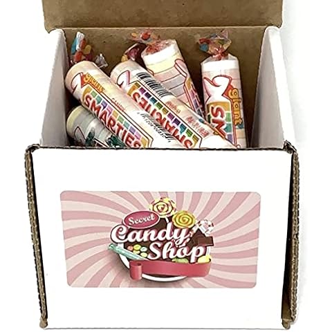 SECRET CANDY SHOP Giant Jumbo Smarties Candies (Pack of 12 Rolls) + Free 5 Smarties Rolls Cover