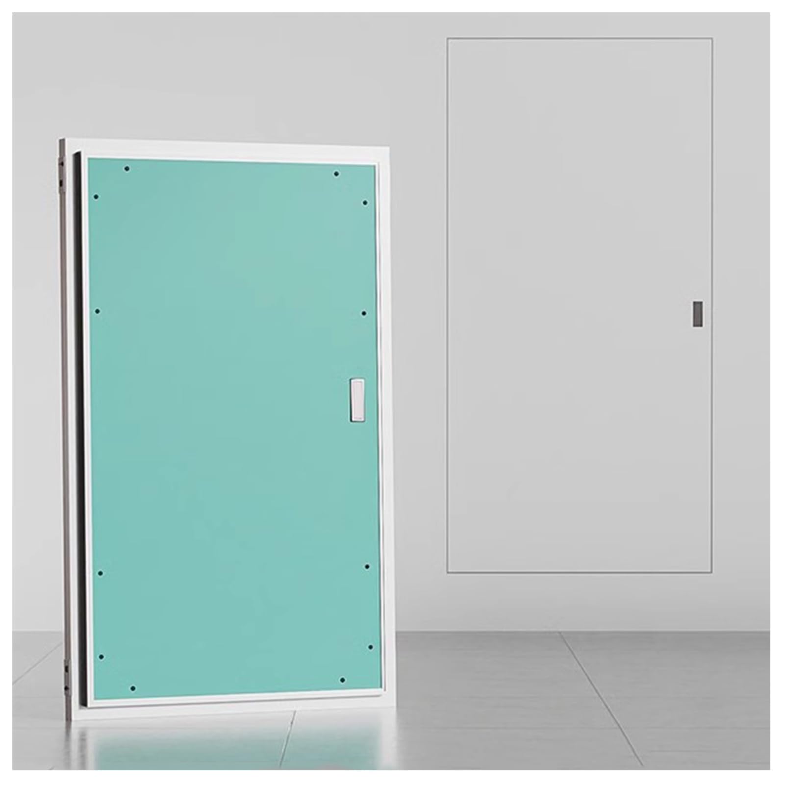 Photo 1 of Large Drywall Access Panel, 27.5x43.3in Paintable Plasterboard Access Hatch