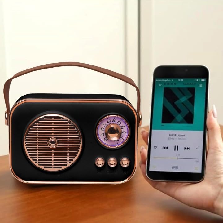 Image of 10W Portable Bluetooth Speaker for Sony Xperia XA Dual Immersive Radio Design Sound, 7-Hour Playtime, Splashproof Design, True Wireless Stereo Portable A712 - (MA-5O,)