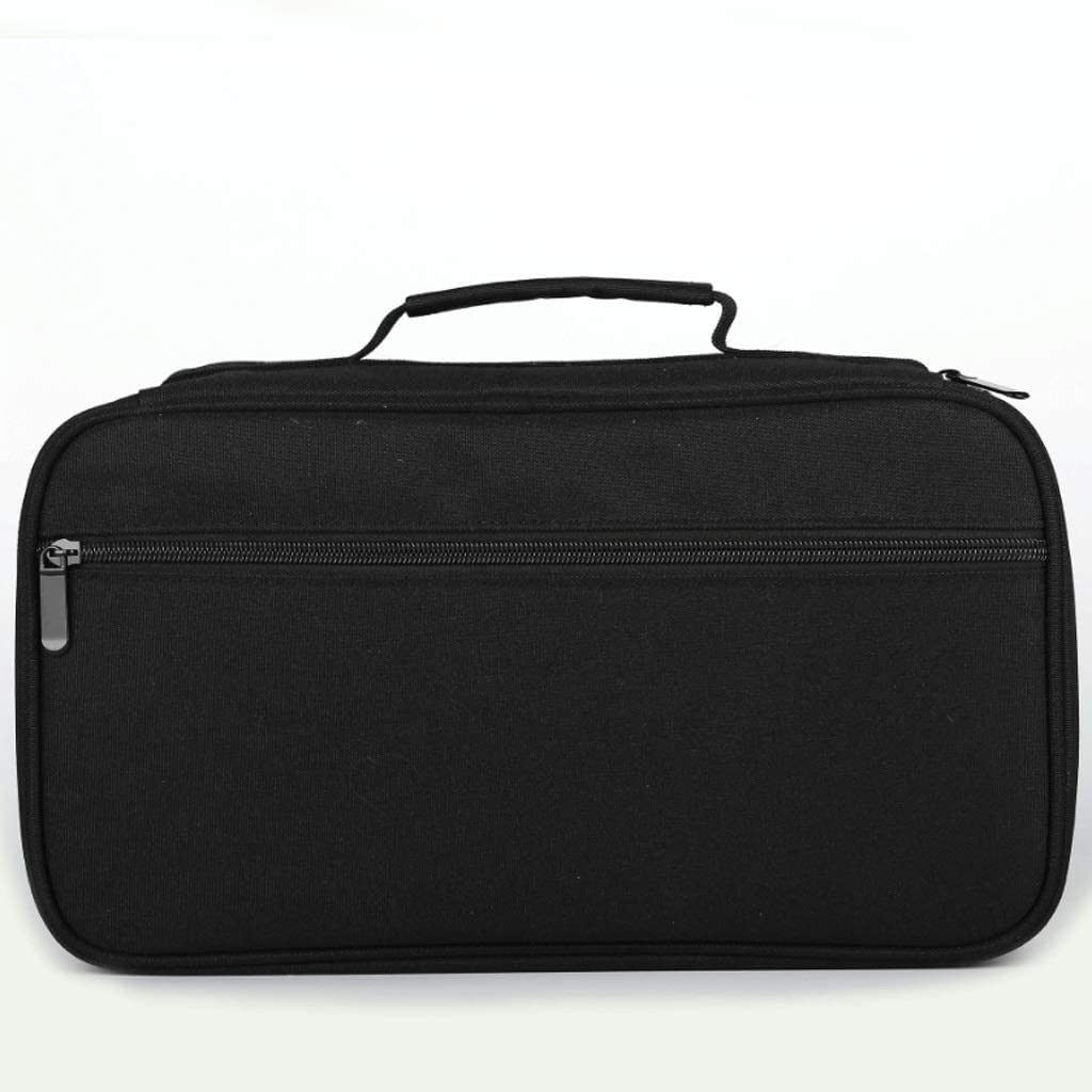Cartuchera Estuche para lápices/bolígrafos de Calidad Oxford, Estuche para rotuladores, Estuche portátil, Estuche Escolar de Gran Capacidad Portátil