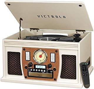 Victrola Navigator 8-in-1 Classic Bluetooth Record Player with USB Encoding and 3-speed Turntable