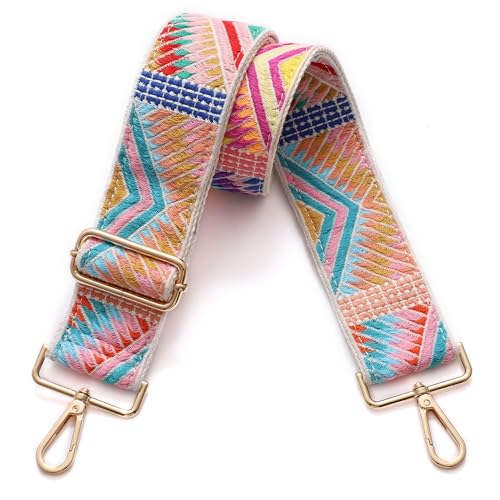 Image of S-Jacorry Purse Strap Replacement Crossbody Wide Shoulder Strap Adjustable Canvas Straps Handbag Strap Replacement Belts