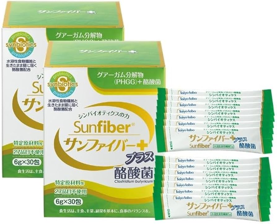 Amazon | 【公式ストア限定】善玉菌 × グアー豆食物繊維 サン