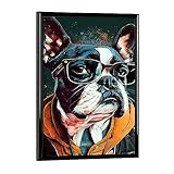 artboxONE Poster mit schwarzem Rahmen 18x13 cm Für Kinder 