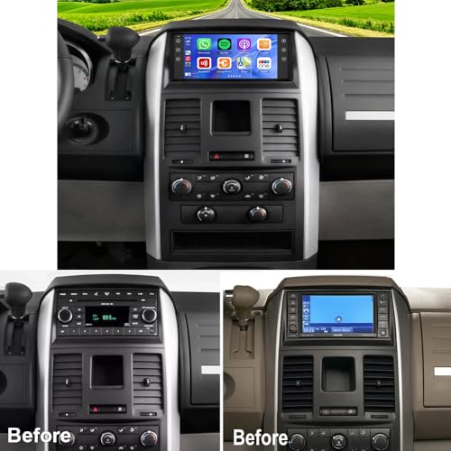 Radio con Pantalla Táctil 7 Pulgadas para Dodge Grand Caravan miniatura 2