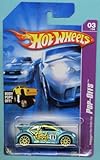 Mattel Hot Wheels 2007 # 039 Pop-Offs 1:64 Scale Teal Green Volkswagen New Beetle Cup Die Cast Car