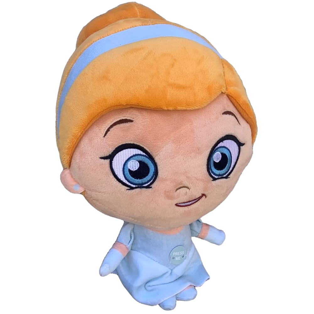 Disney Princess Cinderella Plush Toy with Sound 28 cm - Image 4