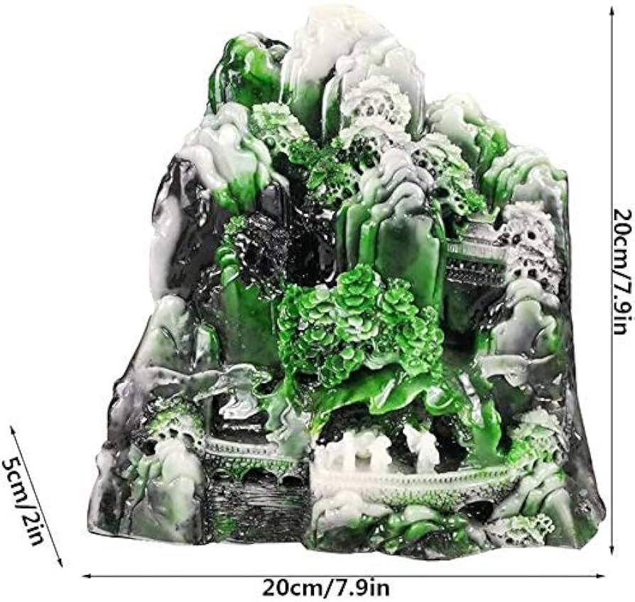 寿山石　山水　風景　石製　中国 中国 彫刻 中国美術 石彫刻 寿山石 山水風景 細密彫刻 鑑賞石