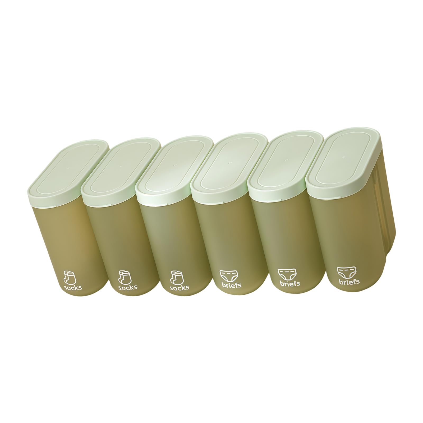 Limtula Friendly Sealed Storage Containers for Underwear Socks Dustproof Resistant Clothing Organizers Presentation Substance Clothing Storage Case