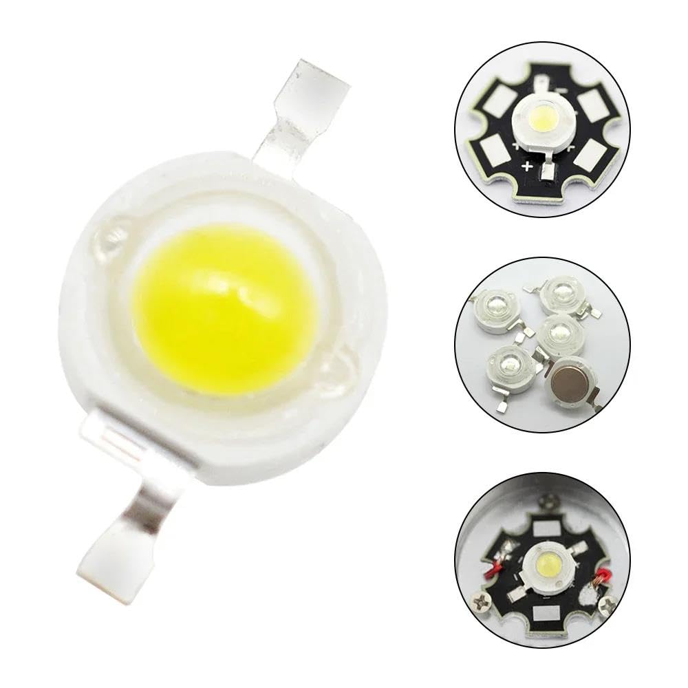 Lot De Perles LED Haute Puissance 1W/3W - Différentes Couleurs, Pour DIY Et Réparation, Neuf