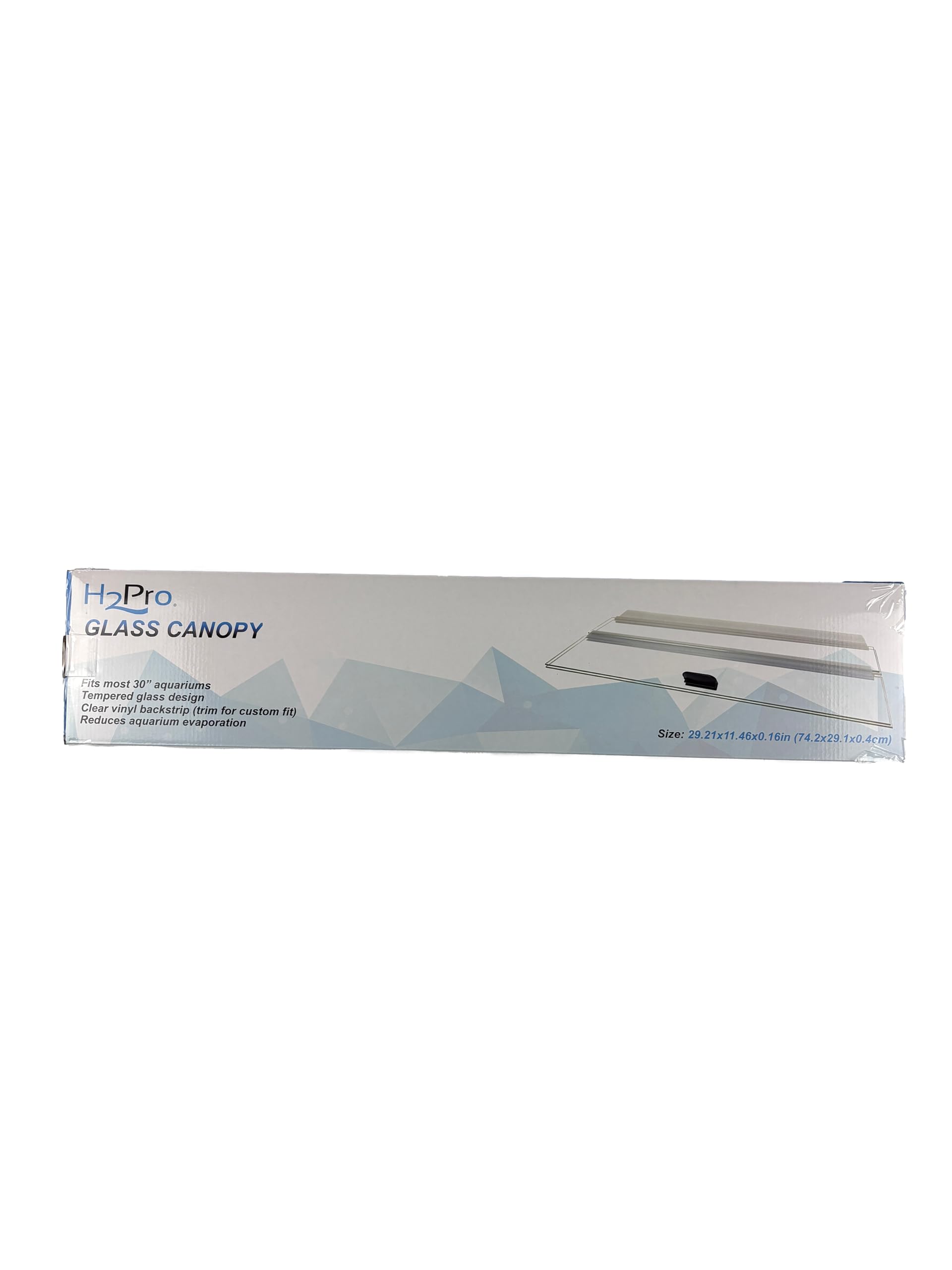 H2Pro Tapa de Cristal para acuarios de Agua Dulce y Salada (30GT para acuarios acuáticos y Marinos, 20 acuarios Largos)