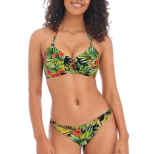Bas de bikini Maui Daze Freya Swim imprimé multicolore à taille basse