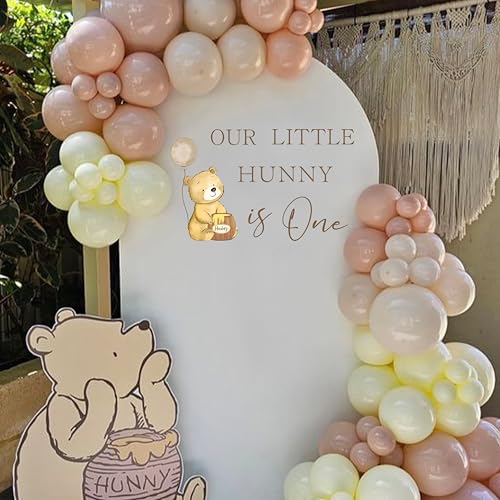 Vinilo decorativo Our Little Hunny para primer cumpleaños miniatura 7