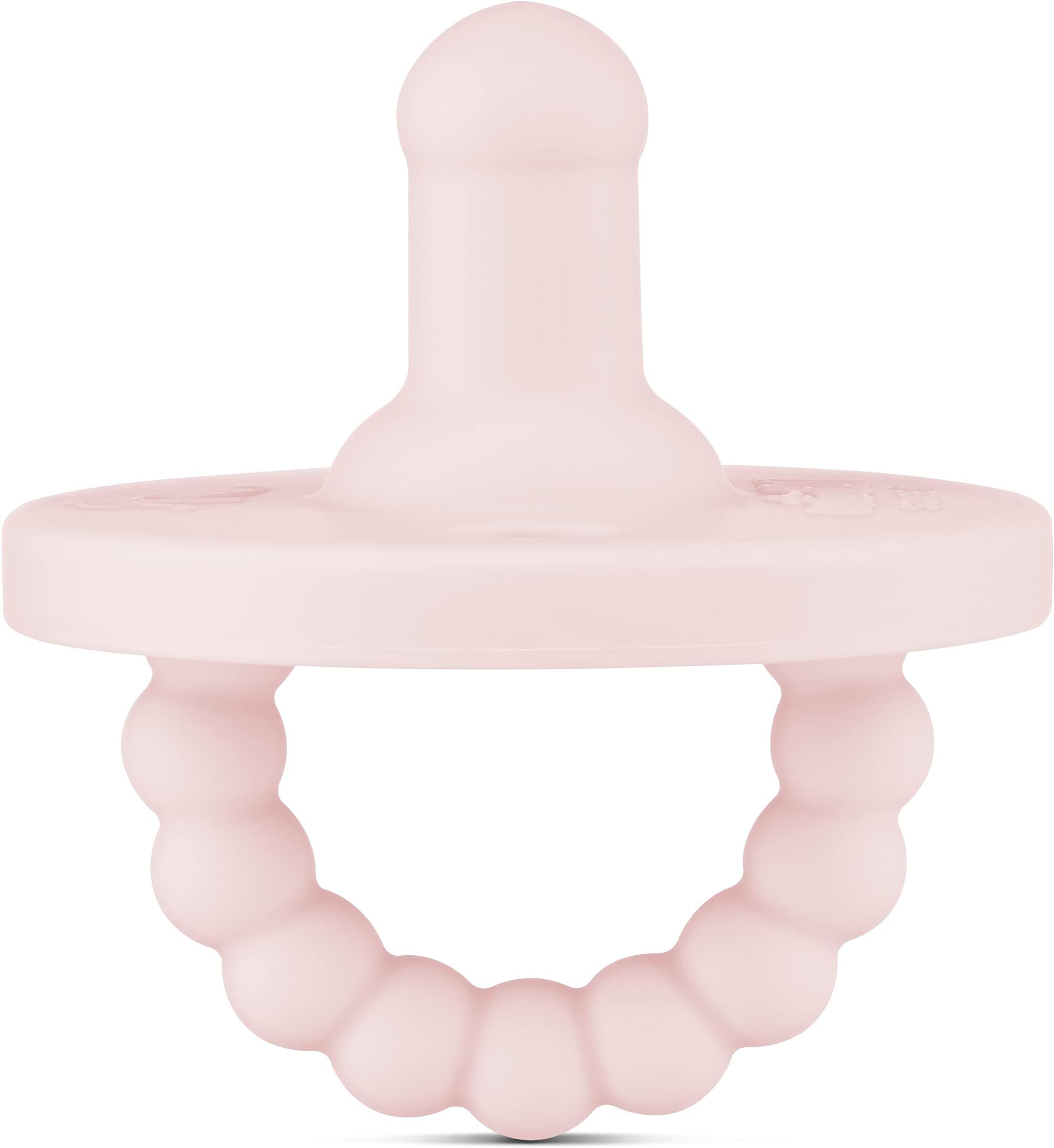 Ryan & Rose Cutie PAT Pacifier Teether (Stage 1, Pink)