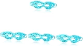 Healifty 4pcs ice mask Sleeping mask Cooling Sleep mask hot Cold Eye Masks Bead Masks hot Masks Cold Compress Eye Patch Hot and Cooling Eye Mask Cooling Eye Patch hot and Cold Compress Gel