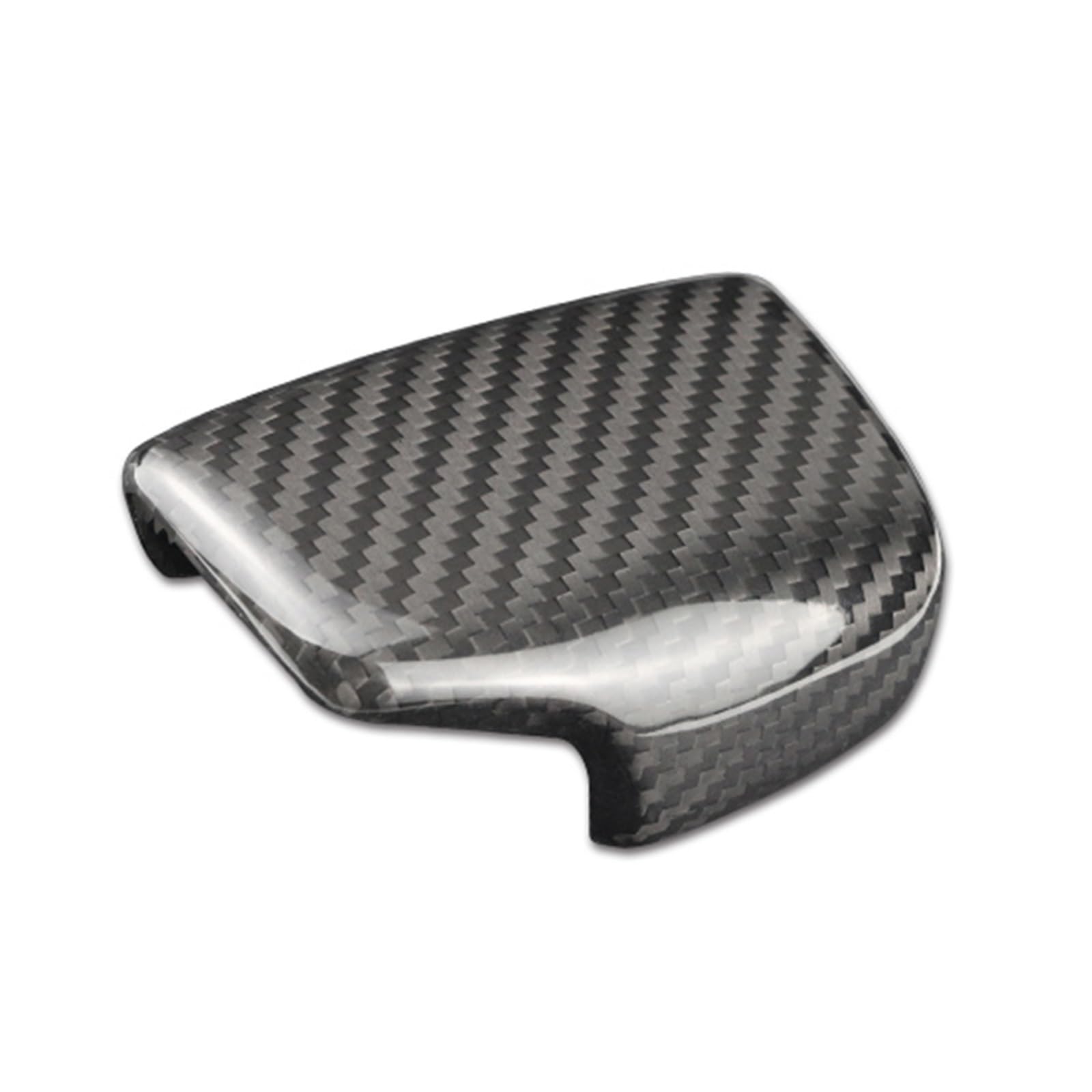 Pomello del cambio Copri pomello cambio automatico in fibra di carbonio adesivo rivestimento accessori auto per A4 B9 A5 Q7 2017 2018