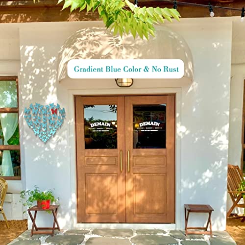 Fkka Butterfly Wall Art, Infinity Heart Metal Wall Art, Butterfly Wall Decor For Living Room|Bedroom|Bathroom, Easy Hanging With 1 Hanger Hole,Gift #TOP2