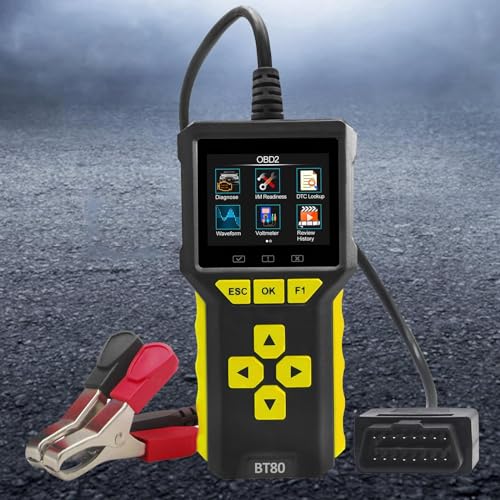Escáner automotriz de material resistente con lector códigos y pantalla color 5