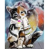 Fácil para todos, añade más diversión a la vida: los kits de pintura con diamantes son adecuados para todos los niveles de habilidad, artesanía perfecta, regalos y juguetes para aliviar el estrés. Disfruta con tu familia o amigos. Absolutamente impresionante cuando termines
