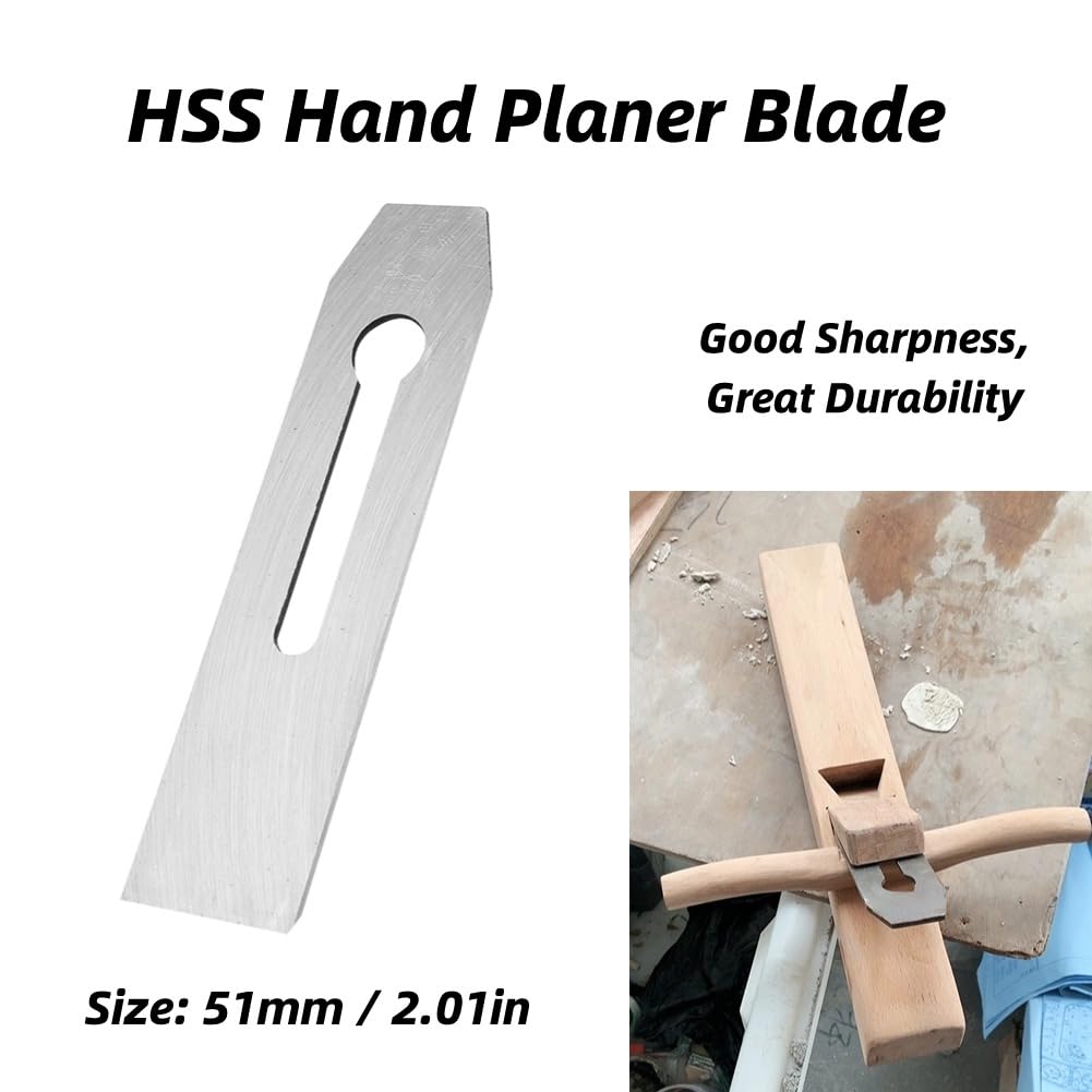 Lama Per Pialla A Mano Stanley - HSS, 44mm O 51mm, Per Lavorazione Legno - Foto 7