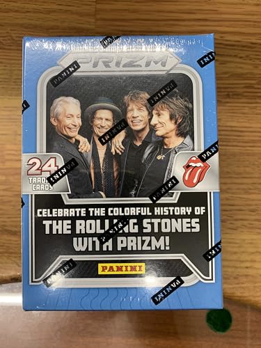 Panini Prizm Rolling Stones Trading Card Game, 24 Cards, Celebration History Collection