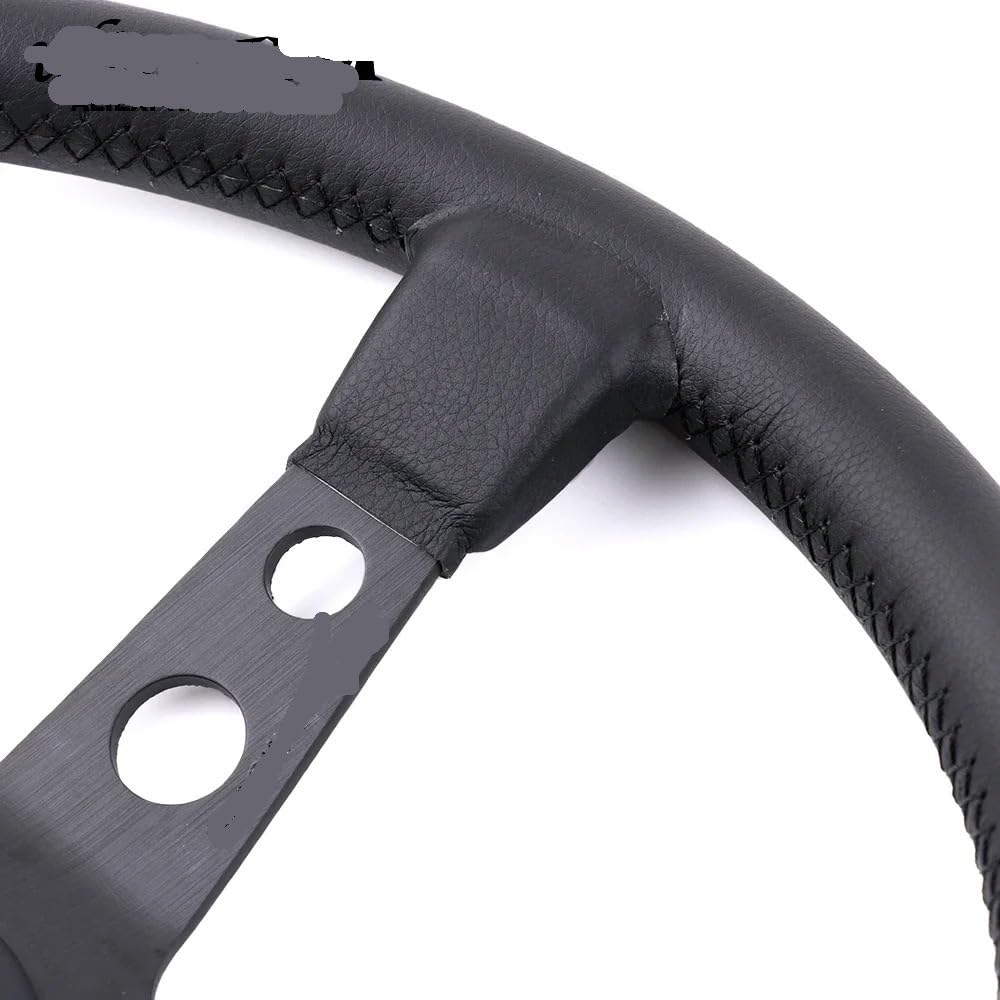 Motacorsa Circuit Race/Rally Flat Steering Wheel Black Suede 350mm