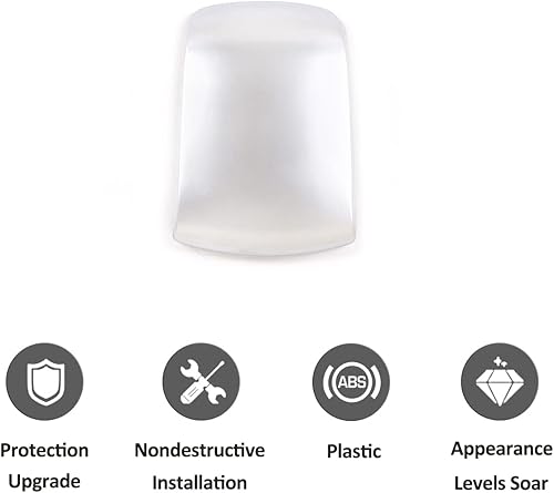 Miniatura 7 de YIWANG ABS Estilo de fibra de carbono Car Center Gear Shift Head Cover Trim para Mercedes Benz GLE GLS Clase W167 X167 350 450 2019 2020 Accesorios