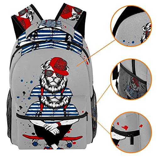 Sac à dos pour ordinateur portable pour le collège et les sorties - 3