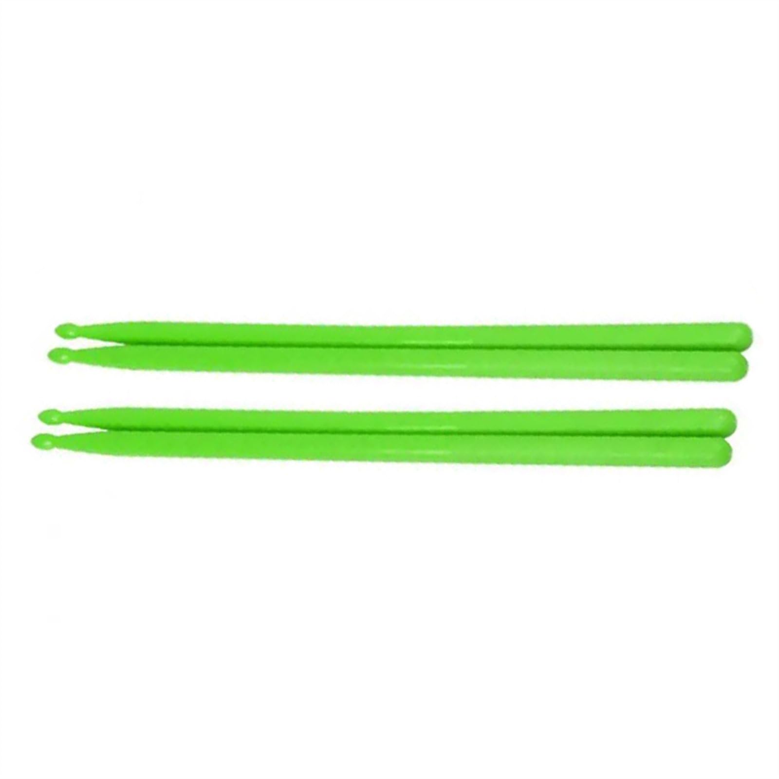 Schlagzeug-Zubehör 2 Paar Trommelstöcke 5A Buntes Nylonmaterial Langlebige Trommelstöcke Jazz Drum Übungstrommelstöcke (Color : Green)
