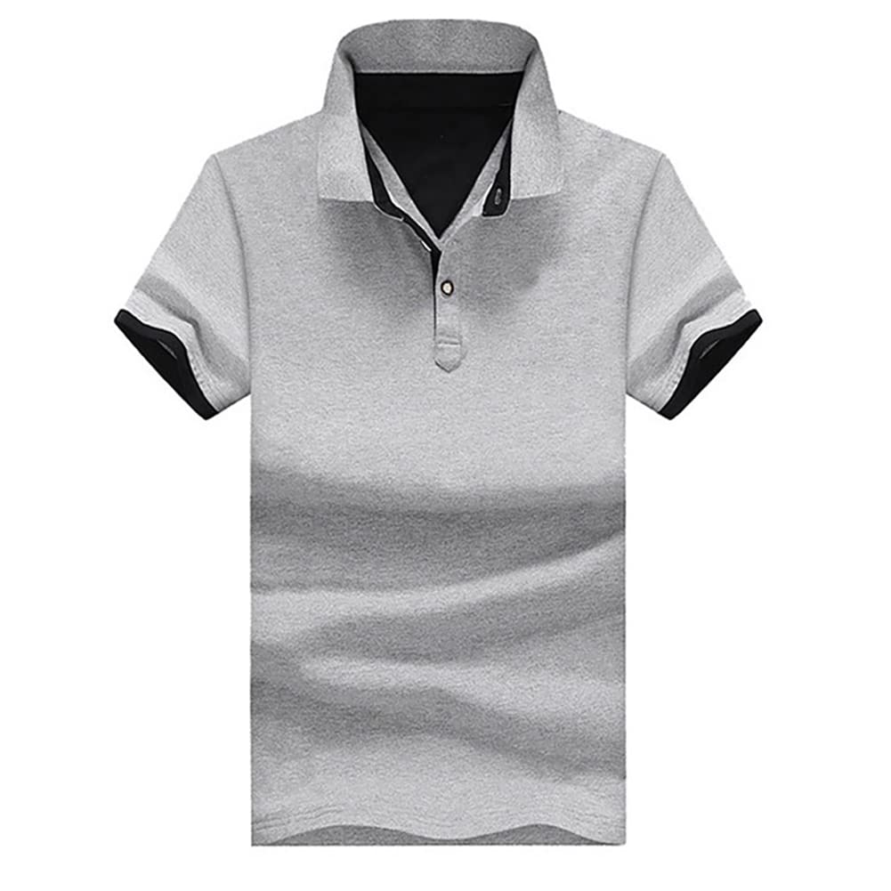 Polo de Golf para Hombre, Camiseta Deportiva de Tenis, Ropa de Calle, Moda Informal, Polo de Rendimiento atlético, Manga Corta
