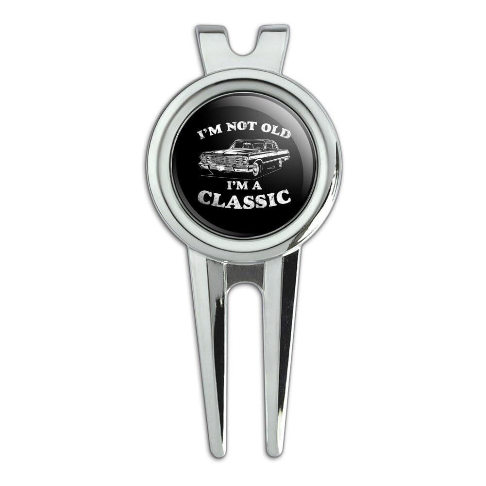 GRAPHICS & MORE I'm Not Old I'm a Classic Golf Divot Repair Tool and Ball Marker